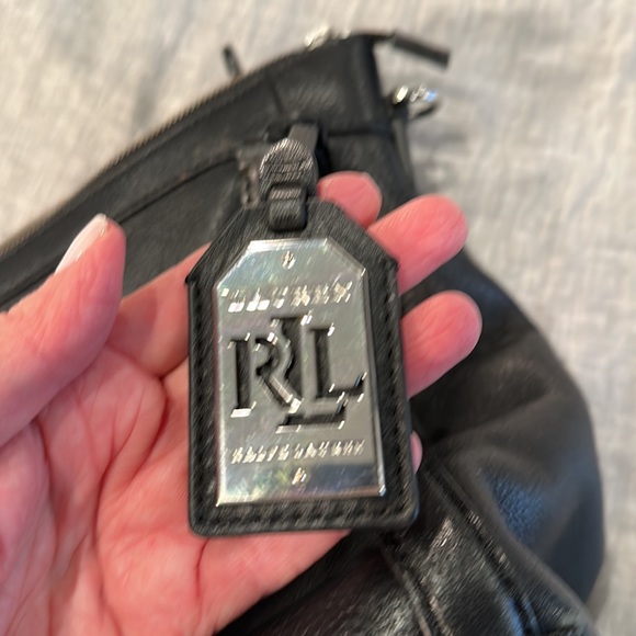 Ralph Lauren black leather bag - Picture 5 of 7